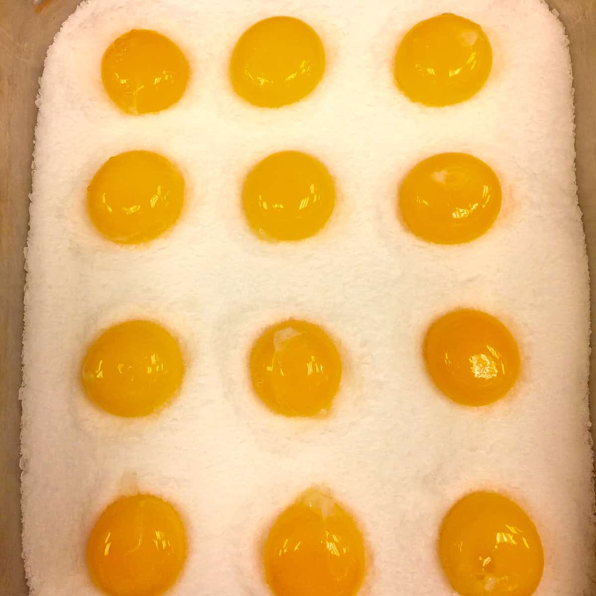 cured egg yolk