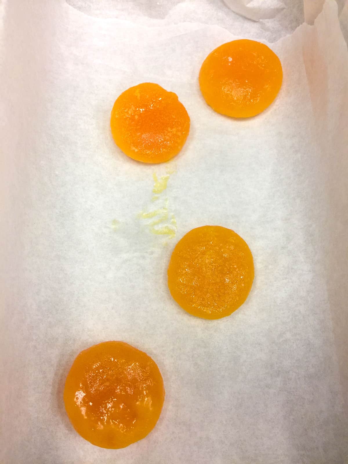 dried cured egg yolks