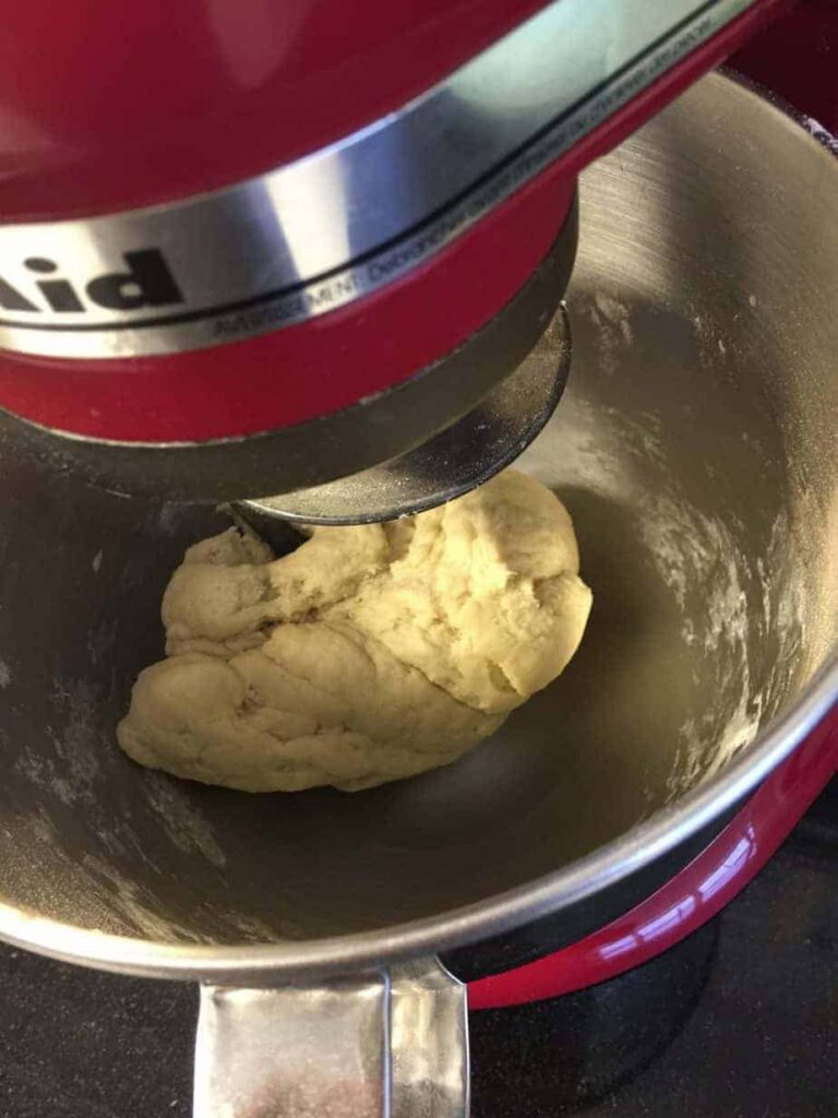 mixing empanada dough recipe for frying