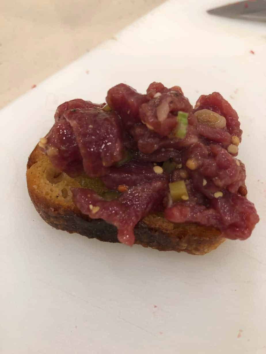 lamb tartare