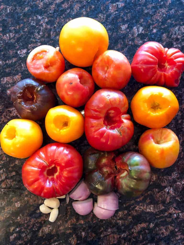 Heirloom tomatoes are an open-pollinated and non-hybrid tomato