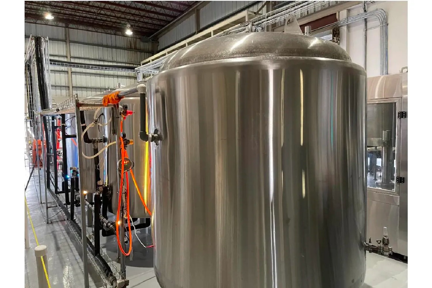 images of vats at Fok Brewing Company, Caguas Puerto Rico.