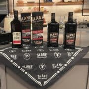 Collection of Slane Irish Whiskey bottles